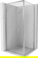 Mexen Exo cabine de douche pliante 110 x 110 cm, transparent, chrome - 816-110-110-01-00