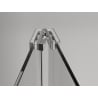 Mexen Exo-F cabine de douche repliable 120 x 75 cm, transparent, chrome - 816-120-075-01-00