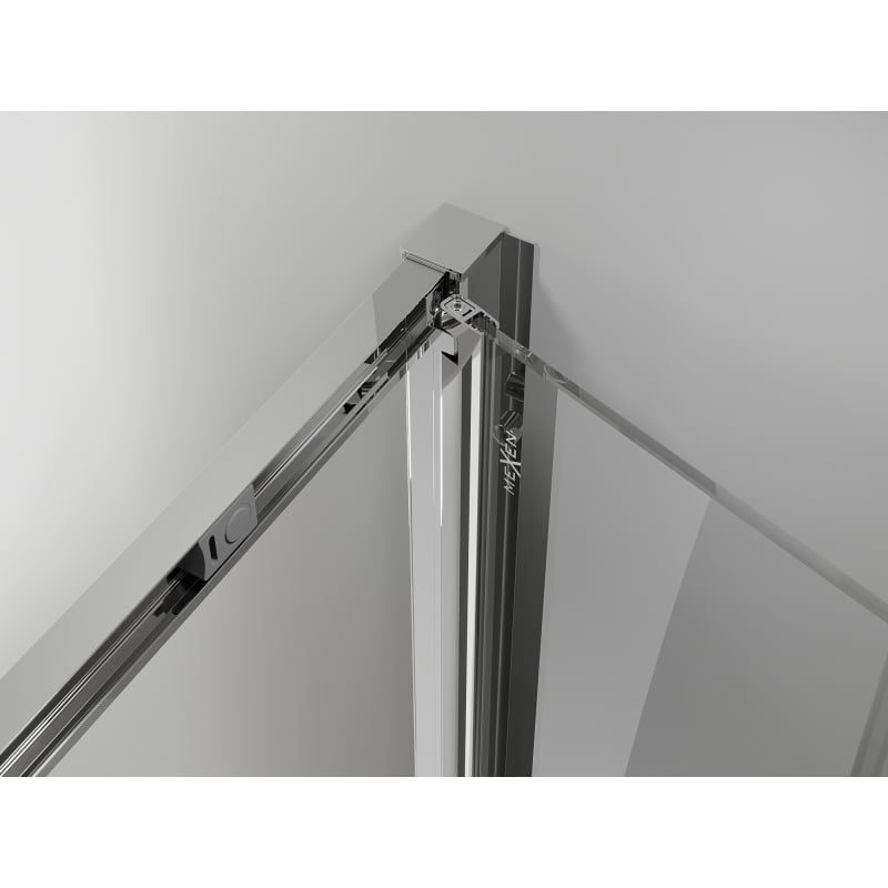 Mexen Exo-F cabine de douche repliable 120 x 75 cm, transparent, chrome - 816-120-075-01-00