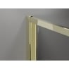 Mexen Exo-F cabine de douche pliante 75 x 120 cm, transparent, or - 816-075-120-50-00