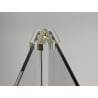 Mexen Exo-F cabine de douche pliante 75 x 120 cm, transparent, or - 816-075-120-50-00