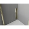 Mexen Exo-F cabine de douche pliante 75 x 120 cm, transparent, or - 816-075-120-50-00