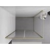 Mexen Exo-F cabine de douche pliante 75 x 120 cm, transparent, or - 816-075-120-50-00