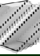 Mexen Exo cabine de douche pliante 110 x 80 cm, transparente, noire - 816-110-080-70-00