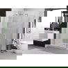 Mexen Exo cabine de douche coulissante 100 x 75 cm, transparente, chrome - 8151-100-075-01-00
