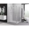 Mexen Exo cabine de douche coulissante 90 x 85 cm, transparent, chrome - 8151-090-085-01-00