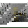 Mexen X-Wall-R étagère encastrée avec rebord 30 x 20 cm, dorée - 1950302010