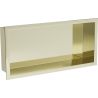 Mexen X-Wall-R étagère encastrée avec collerette 45 x 20 cm, or - 1950452010
