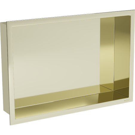 Mexen X-Wall-R étagère encastrée avec collerette 45 x 30 cm, dorée - 1950453010