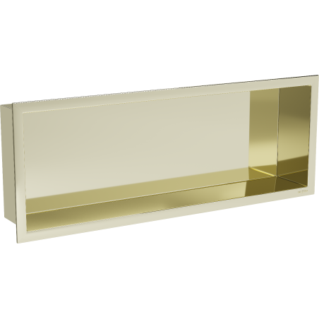 Mexen X-Wall-R étagère encastrée avec rebord 60 x 20 cm, or- 1950602010