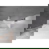 Mexen Velar L paroi de baignoire 2 volets coulissants 90 x 150 cm, transparent, blanc - 896-090-003-01-20