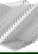 Mexen Exo cabine de douche battante 110 x 70 cm, transparent, chrome - 8182-110-070-01-00