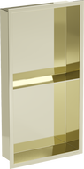 Mexen X-Wall-R étagère murale encastrée avec rebord et étagère 60 x 30 cm, or - 1950603010S