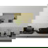 Mexen X-Wall-R étagère murale encastrée avec rebord et étagère 60 x 30 cm, or - 1950603010S