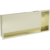 Mexen X-Wall-R étagère encastrée avec rebord 75 x 30 cm, dorée - 1950753010