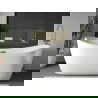 Mexen X-Wall-R étagère encastrée avec rebord et étagère 90 x 30 cm, or - 1950903010S