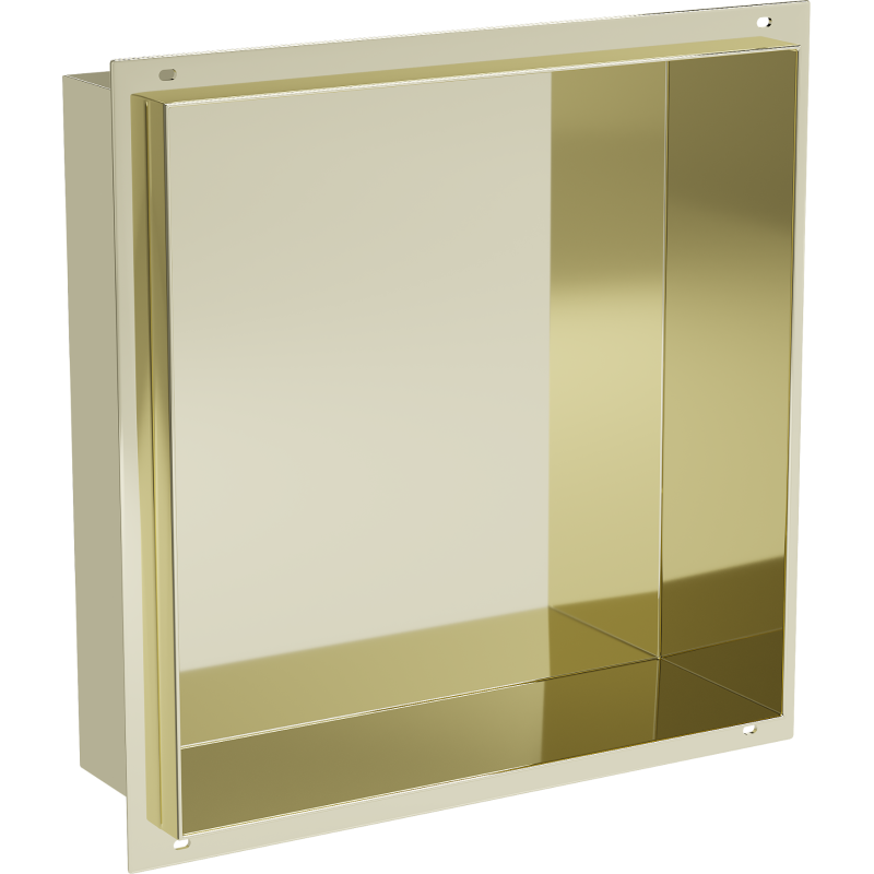 Mexen X-Wall-NR étagère encastrable sans rebord 30 x 30 cm, or - 1951303010