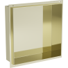 Mexen X-Wall-NR étagère encastrable sans rebord 30 x 30 cm, or - 1951303010