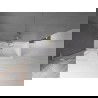 Mexen Velar L paroi de baignoire coulissante 2 volets 75 x 150 cm, transparent, doré - 896-075-003-01-50
