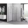 Mexen Exo-S cabine de douche coulissante 120 x 120 cm, transparent, chrome - 8151-120-120-01-00