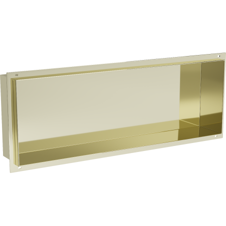 Mexen X-Wall-NR étagère encastrée sans rebord 60 x 20 cm, or - 1951602010