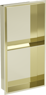 Mexen X-Wall-NR étagère encastrée sans rebord avec étagère 60 x 30 cm, or - 1951603010S
