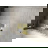 Mexen X-Wall-NR étagère encastrée sans rebord avec étagère 60 x 30 cm, or - 1951603010S