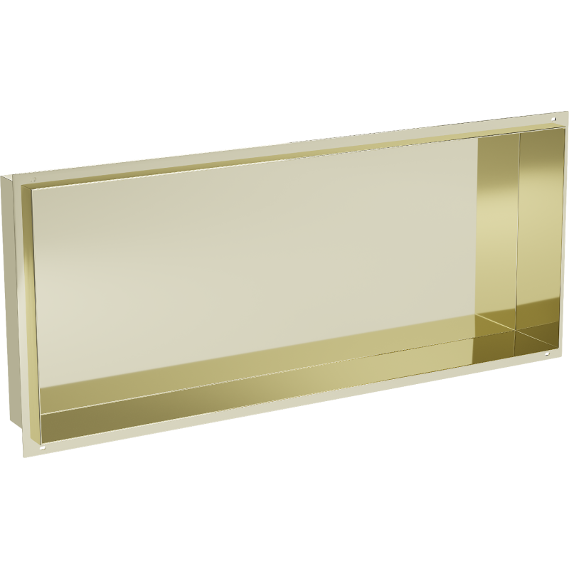 Mexen X-Wall-NR étagère encastrée sans collerette 75 x 30 cm, doré - 1951753010