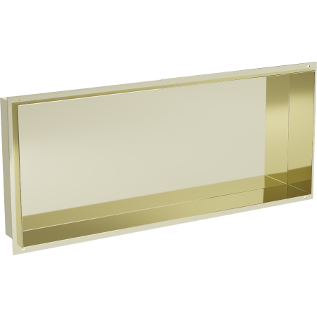 Mexen X-Wall-NR étagère encastrée sans collerette 75 x 30 cm, doré - 1951753010