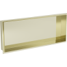 Mexen X-Wall-NR étagère encastrée sans collerette 75 x 30 cm, doré - 1951753010