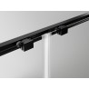 Mexen Exo-S cabine de douche coulissante 160 x 120 cm, transparente, noire - 8151-160-120-70-00