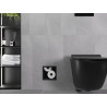 Mexen X-Wall-B porte-papier toilette, noir - 1975