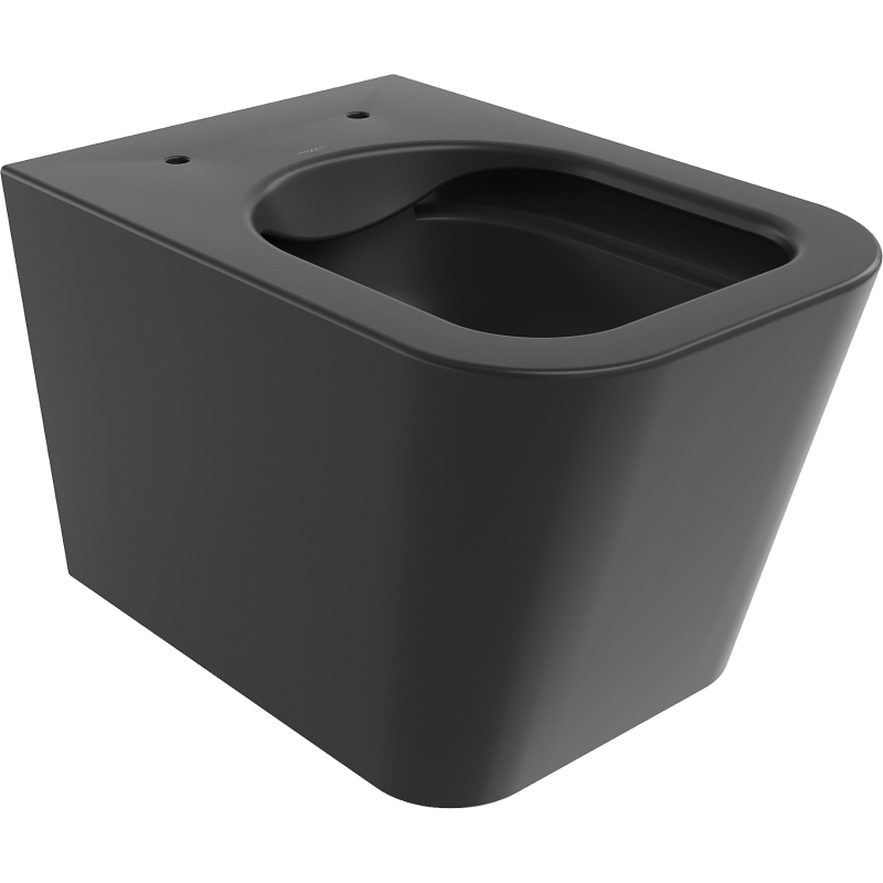Mexen Teo bol de toilette Rimless, Noir mat - 3385XX85
