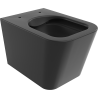 Mexen Teo cuvette WC sans rebord, noir mat - 3385XX85