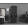 Mexen Teo bol de toilette Rimless, Noir mat - 3385XX85