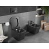 Mexen Teo bol de toilette Rimless, Noir mat - 3385XX85