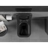 Mexen Teo bol de toilette Rimless, Noir mat - 3385XX85
