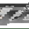 Mexen Teo bol de WC Rimless avec siège slim à fermeture lente, duroplast, Blanc - 30850700