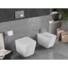 Mexen Teo bol de WC Rimless avec siège slim à fermeture lente, duroplast, Blanc - 30850600