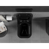 Mexen Teo cuvette WC Rimless avec abattant à fermeture douce slim, duroplast, noir brillant - 30854070