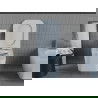Mexen Teo cuvette WC Rimless avec abattant à descente lente slim, duroplast, gris-bleu mat - 30854069