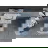 Mexen Teo cuvette WC Rimless avec abattant à descente lente slim, duroplast, gris-bleu mat - 30854069