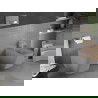 Mexen Teo bol de WC Rimless avec siège slim à fermeture lente, duroplast, Gris clair mat - 30854061