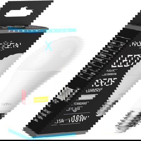 Mexen Nova Ampoule LED E27, A60, 15W, Chaude - 3000K, 1575 lm - L100-E27-1530-01