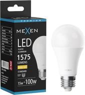 Mexen Nova Ampoule LED E27, A60, 15W, Chaude - 3000K, 1575 lm - L100-E27-1530-01