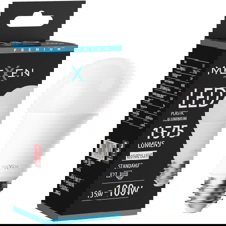 Mexen Nova Ampoule LED E27, A60, 15W, Neutre - 4000K, 1575 lm - L100-E27-1540-01