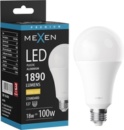 Mexen Nova Ampoule LED E27, A70, 18W, Chaude - 3000K, 1890 lm - L100-E27-1830-01