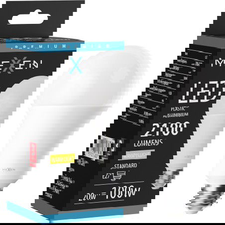 Mexen Nova Ampoule LED E27, A70, 20W, Chaude - 3000K, 2100 lm - L100-E27-2030-01