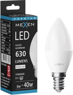 Mexen Nova Ampoule LED E14, C37, 6W, Neutre - 4000K, 630 lm - L102-E14-0640-01