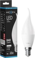Mexen Nova Ampoule LED flamme E14, C37, 8W, Neutre - 4000K, 840 lm - L106-E14-0840-01